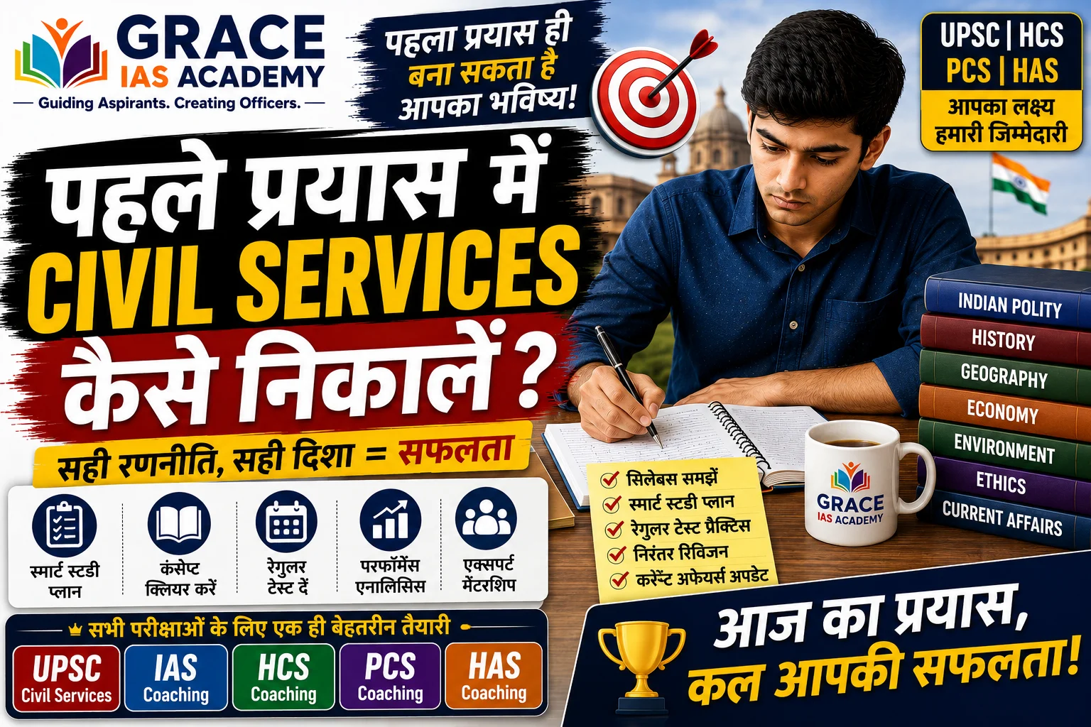 How to Tackle Your First Attempt in Civil Services Examination